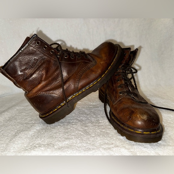 Dr. Martens Vintage Air Cushion Soles boot combat MADE IN ENGLAND…